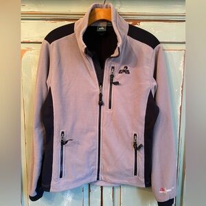 EMS Women's Two-Tone Fleece Jacket - Black and Gray